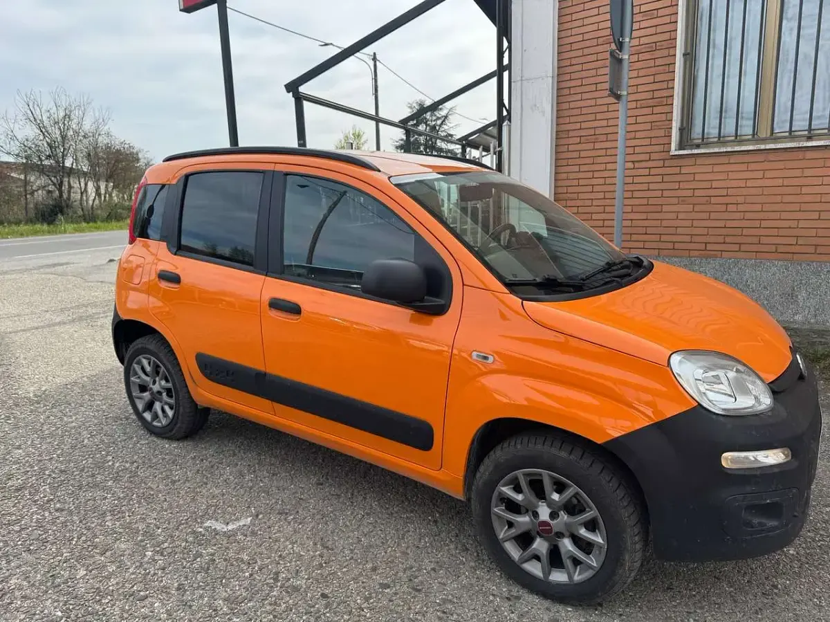 Usata Fiat Panda 4x4 95 CV (69 kW) 2018 Arancione Utilitaria