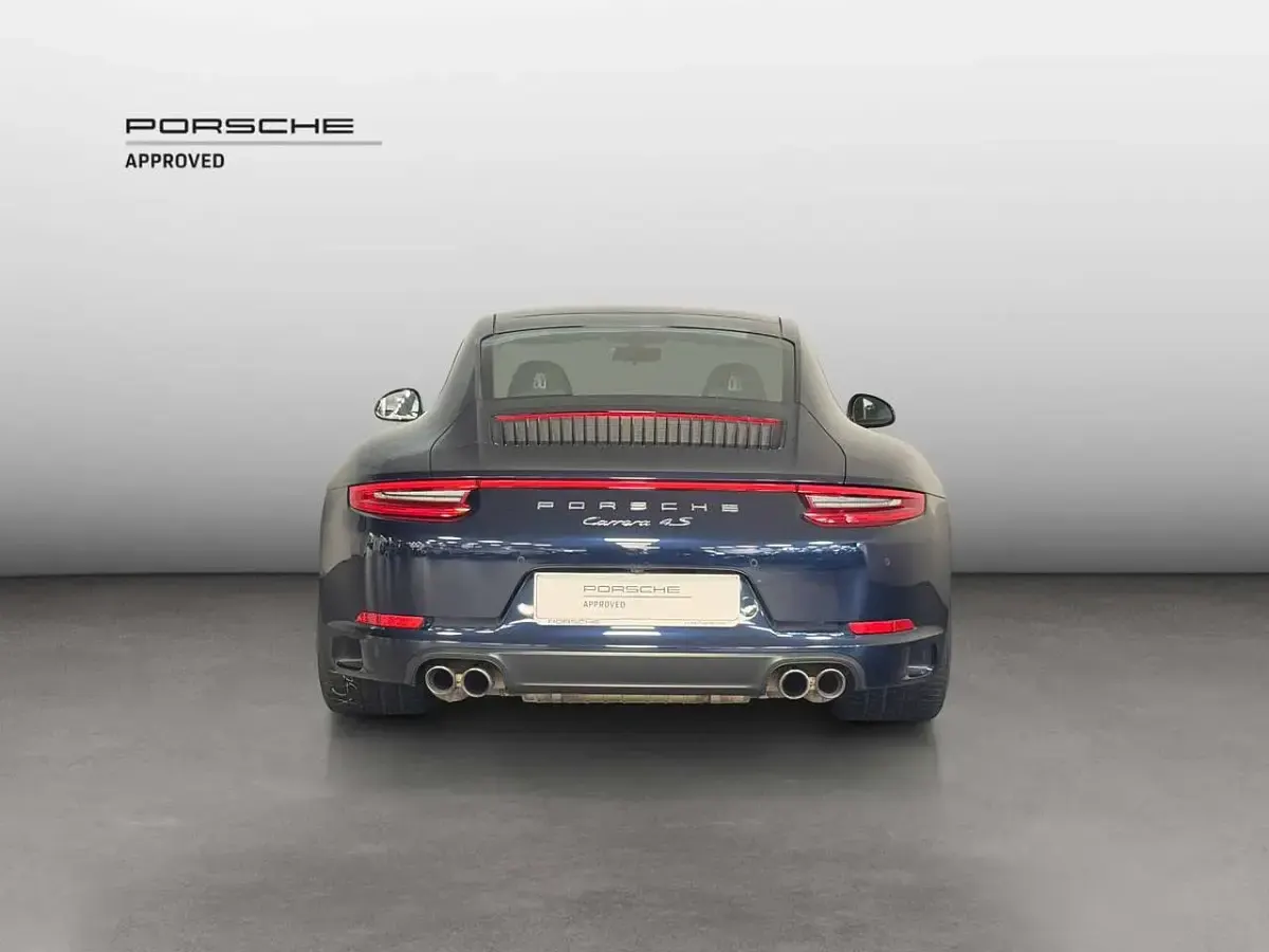 Usata Porsche 991 420 CV (308 kW) 2017 Blu notte Coupé