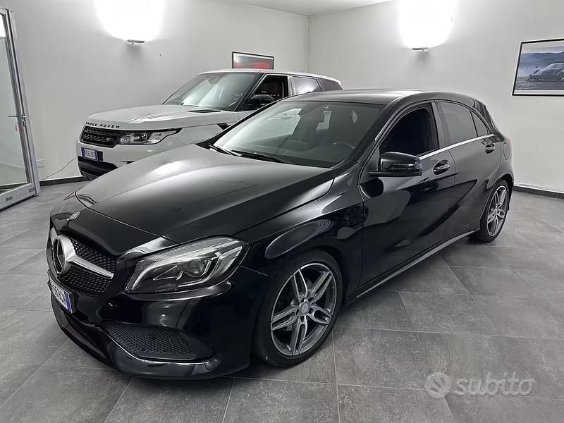 Usata Mercedes A200 Premium 135 CV (99 kW) 2017 Nero Berlina