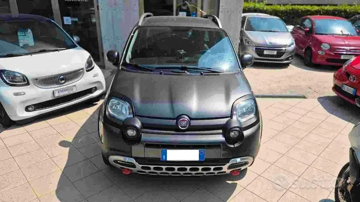 Usata Fiat Panda Cross Cross 85 CV (62 kW) 2018 Grigio Utilitaria