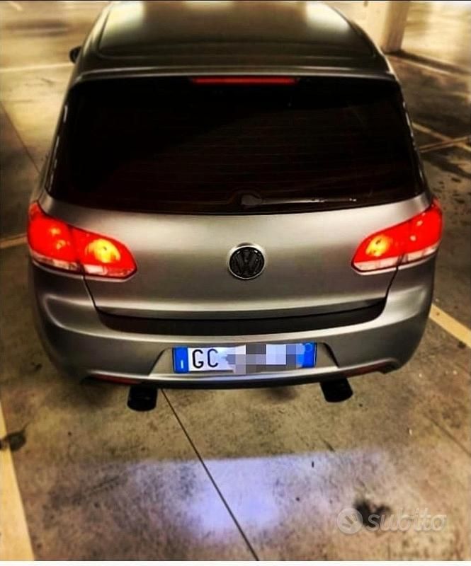 Usata VW Golf VI Edition 122 CV (89 kW) 2011 Grigio Utilitaria