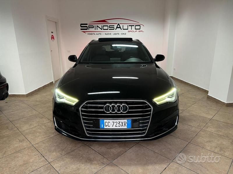 Usata Audi A6 S-Line 190 CV (139 kW) 2015 Nero Station wagon