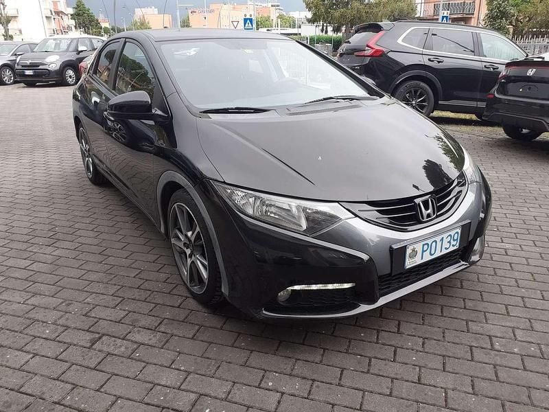 Usata Honda Civic Elegance 99 CV (72 kW) 2012 Nero Berlina