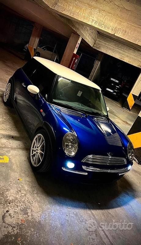 Usata Mini Cooper 2004 Blu Utilitaria