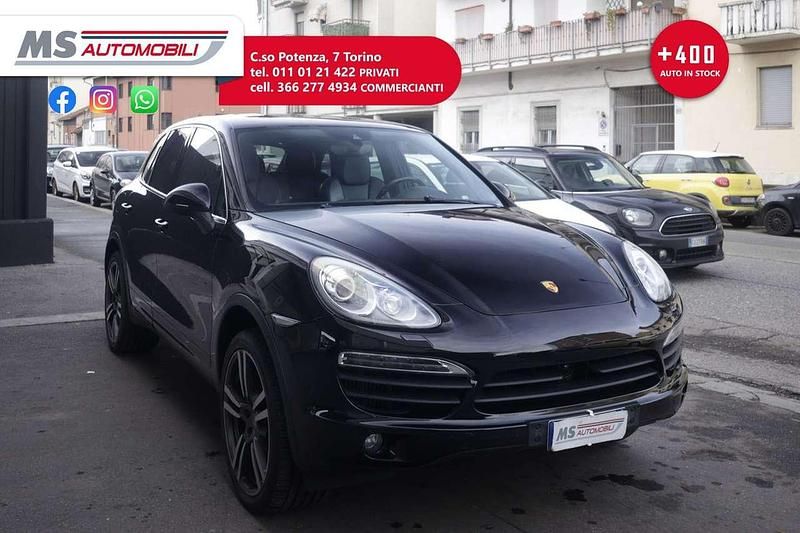 Nero Usata 2014 Porsche Cayenne SUV | 27.900 € (Molto cara) - Immagine 1/4