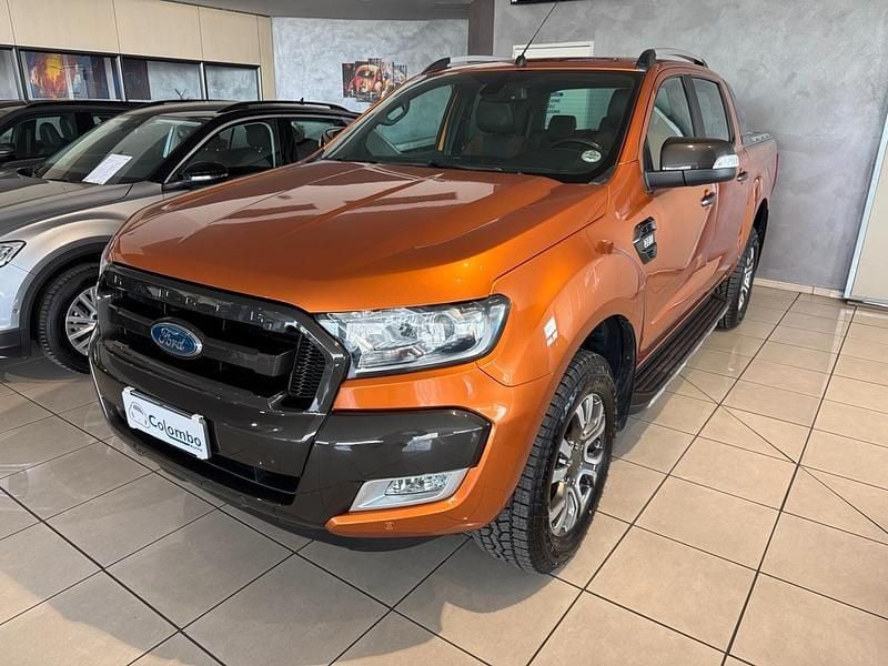 Usata Ford Ranger Wildtrack 199 CV (146 kW) 2017 Arancione Pick-up