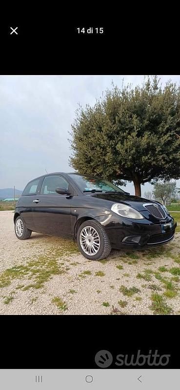 Usata Lancia Ypsilon 2008 Nero Utilitaria