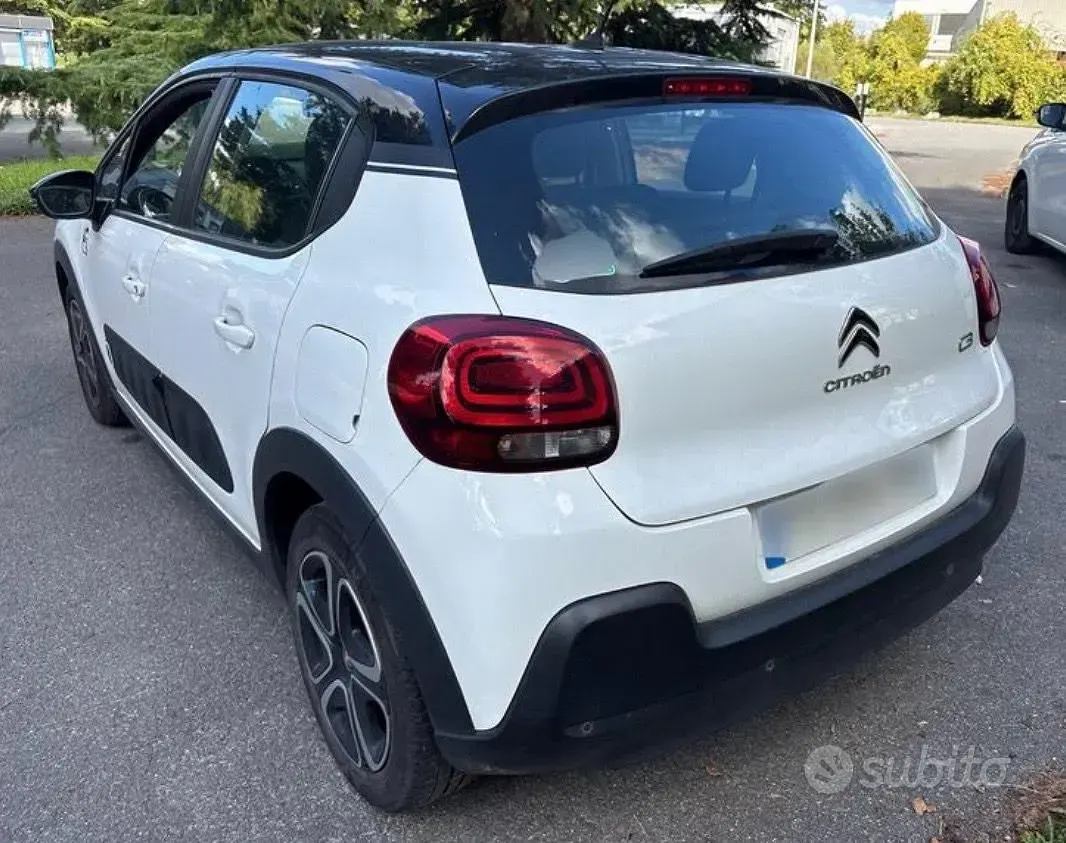 Usata Citroën C3 110 CV (80 kW) 2019 Bianco Utilitaria