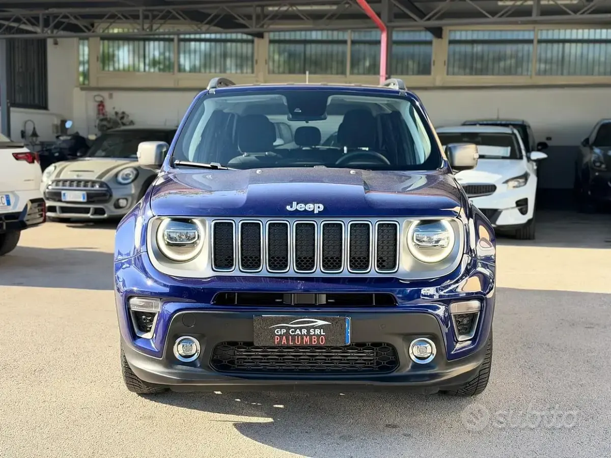 Usata Jeep Renegade Limited 120 CV (88 kW) 2019 Blu SUV