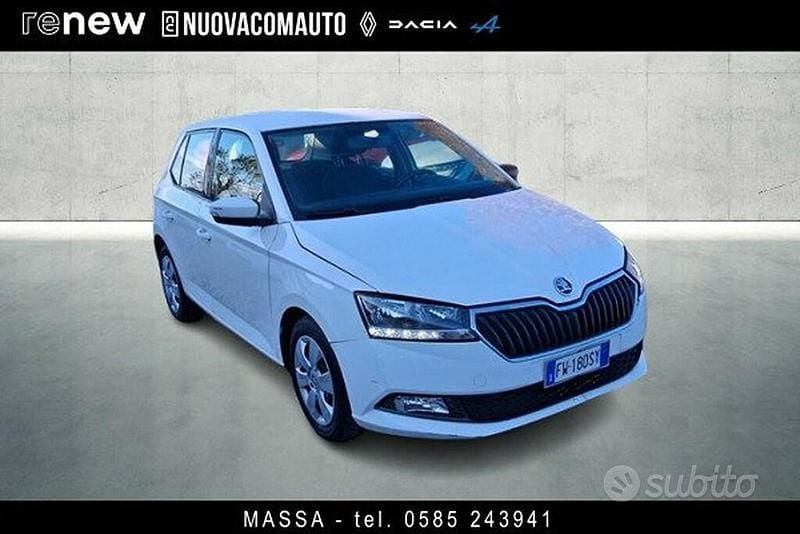 Usata Skoda Fabia Design Edition 75 CV (55 kW) 2019 Bianco Berlina