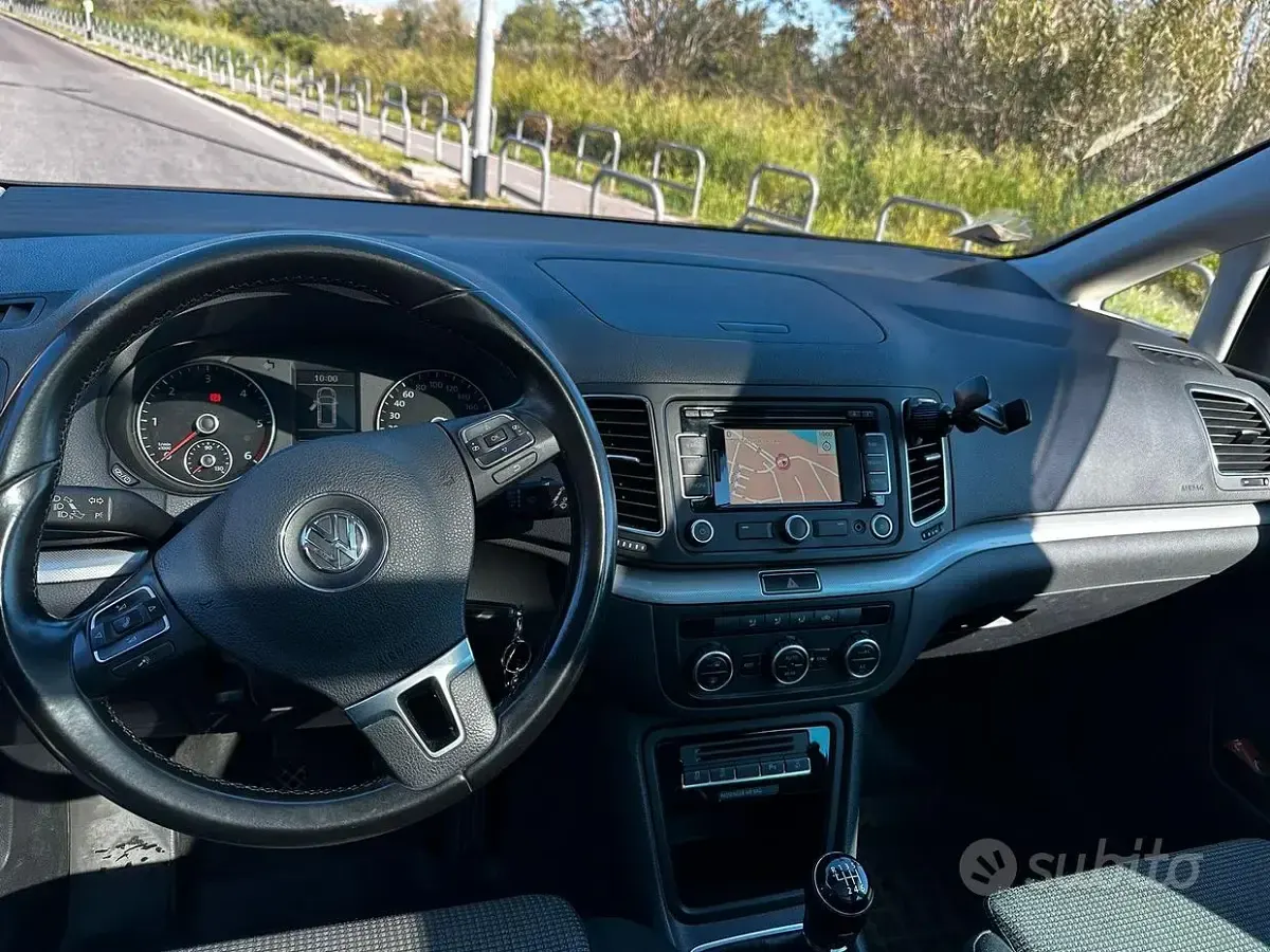 Usata VW Sharan 140 CV (102 kW) 2013 Nero Monovolume