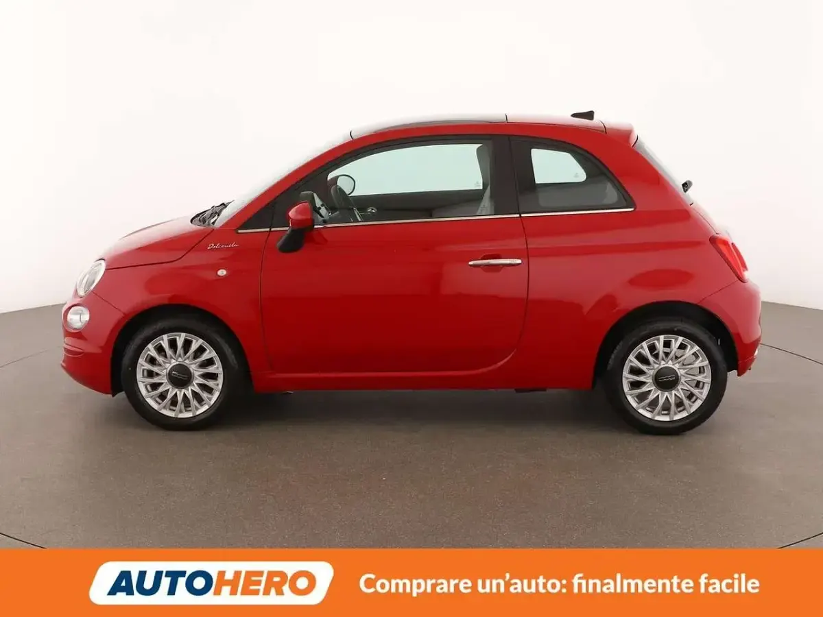 Usata Fiat 500 Dolcevita 69 CV (50 kW) 2022 Rosso Utilitaria