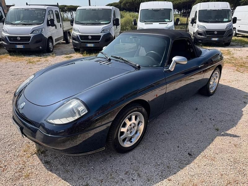 Usata Fiat Barchetta 131 CV (96 kW) 2002 Blu Cabrio