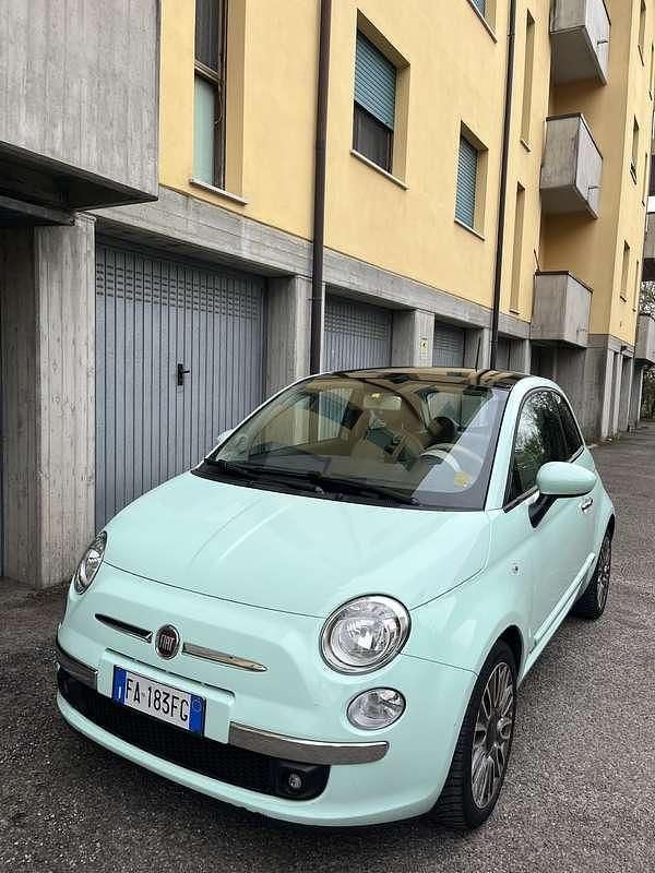 Usata Fiat 500 69 CV (50 kW) 2015 Verde Utilitaria