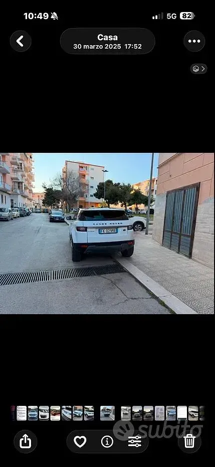 Usata Land Rover Range Rover 150 CV (110 kW) 2017 Bianco SUV