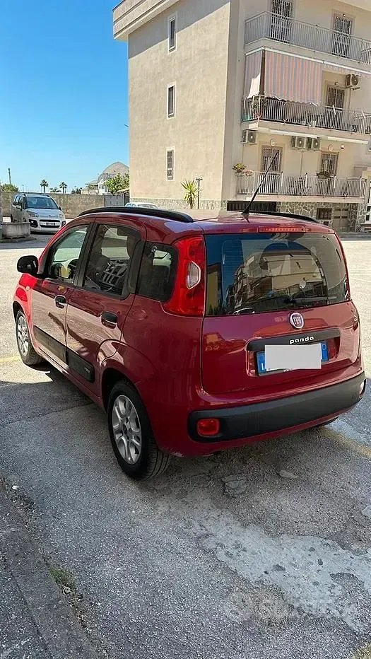Usata Fiat Panda 80 CV (58 kW) 2014 Rosso Utilitaria