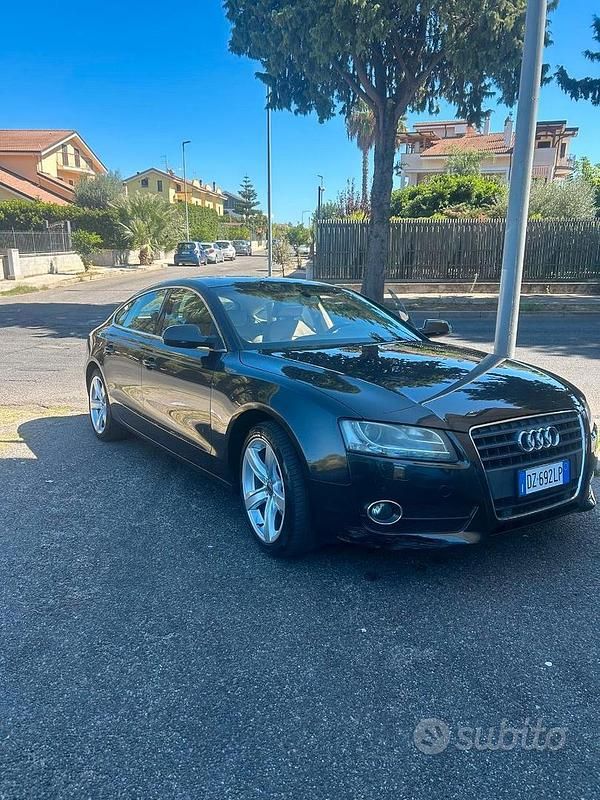 Usata Audi A5 Sportback Sport 170 CV (125 kW) 2010 Grigio Utilitaria