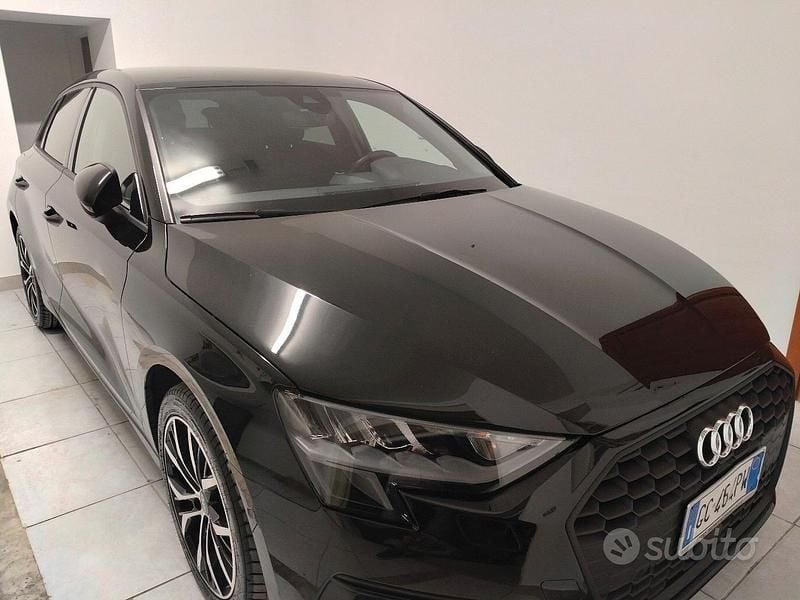 Usata Audi A3 116 CV (85 kW) 2021 Nero Berlina