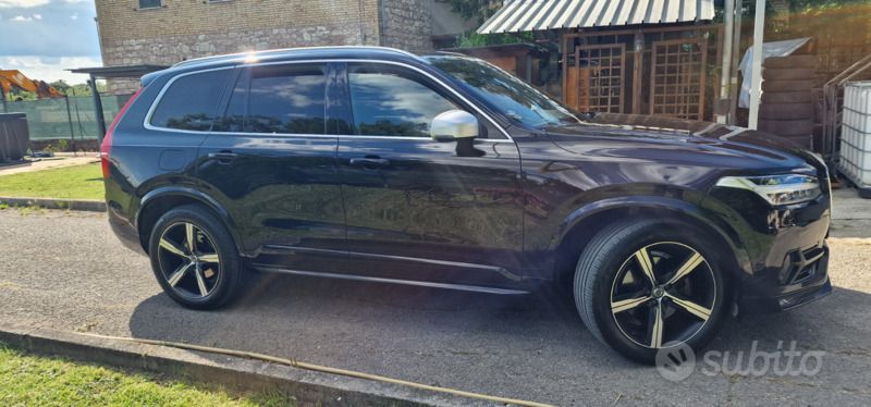 Usata Volvo XC90 R-Design 235 CV (172 kW) 2019 Nero SUV