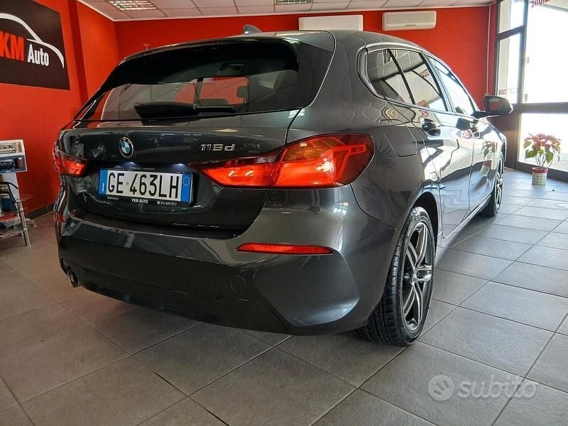 Usata BMW 116 Efficient Dynamics 116 CV (85 kW) 2021 Grigio Utilitaria