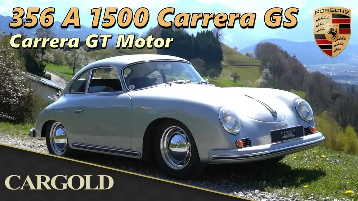 Usata Porsche 356 100 CV (73 kW) 1956 Argento Coupé