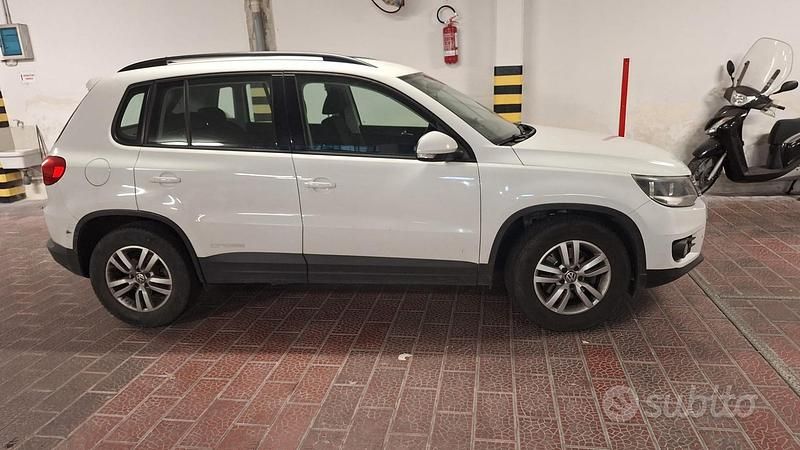 Usata VW Tiguan 110 CV (80 kW) 2015 Bianco SUV