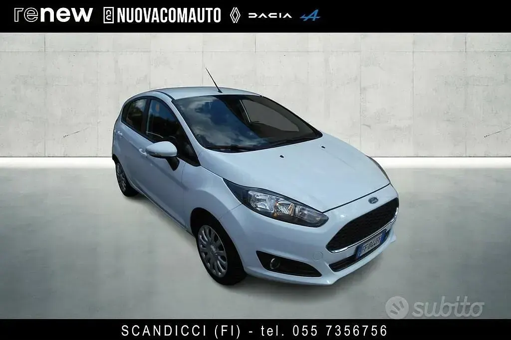 Usata Ford Fiesta 75 CV (55 kW) 2016 Bianco Utilitaria