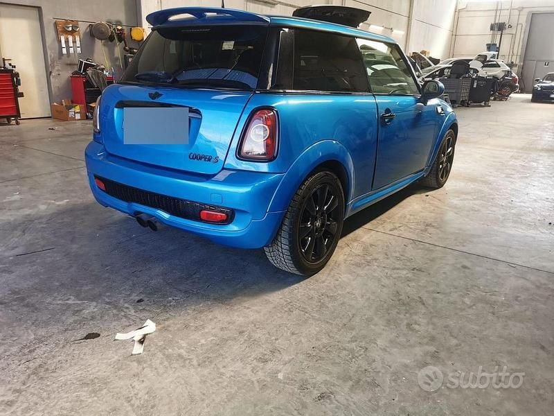 Usata Mini Cooper S 2008 Blu Utilitaria