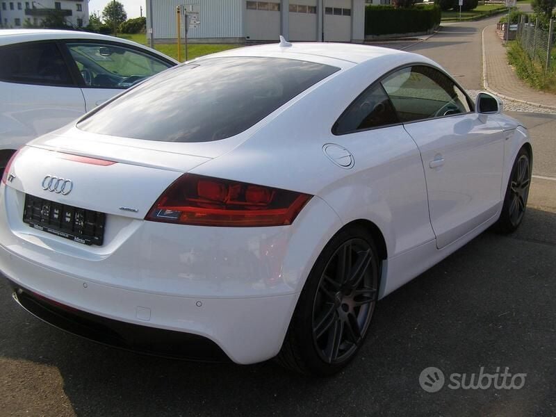 Usata Audi TT S-Line 200 CV (147 kW) 2009 Bianco Coupé