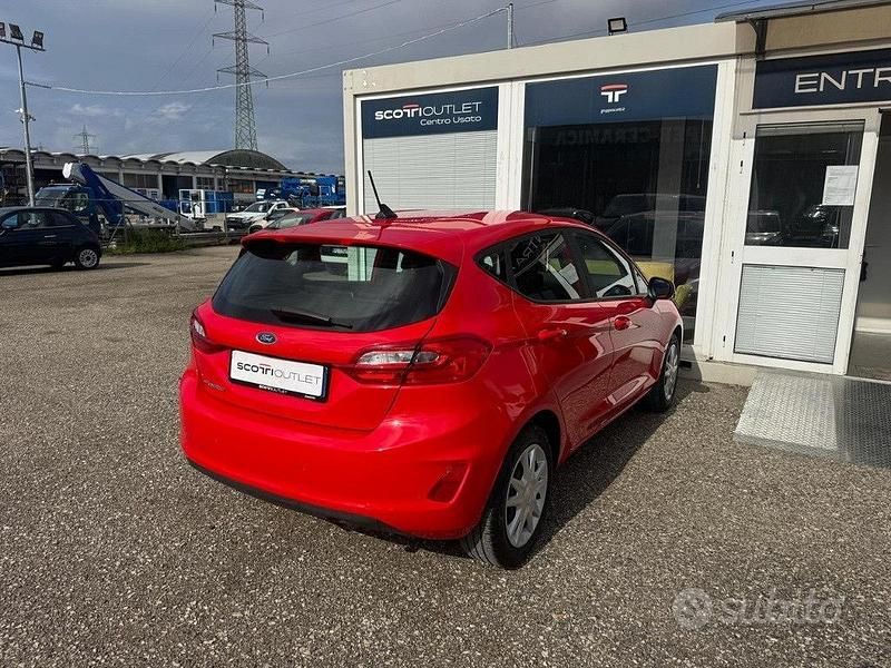 Usata Ford Fiesta S 75 CV (55 kW) 2021 Rosso Utilitaria