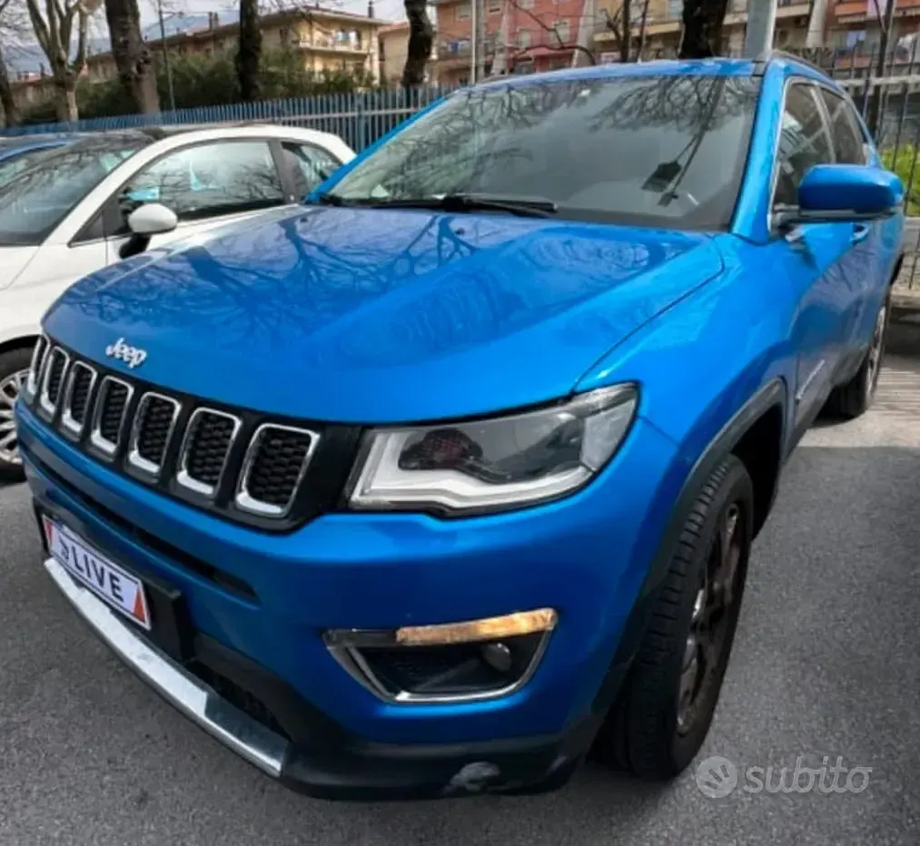 Usata Jeep Compass 140 CV (102 kW) 2018 Blu SUV