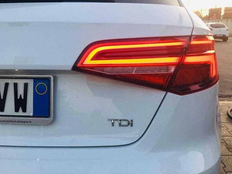 Usata Audi A3 Sport 150 CV (110 kW) 2017 Bianco Berlina