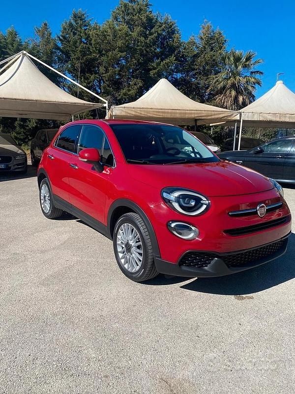 Usata Fiat 500X Lounge 120 CV (88 kW) 2018 Rosso SUV
