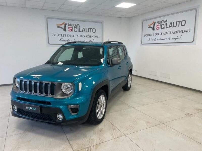 Usata Jeep Renegade Limited 120 CV (88 kW) 2020 Blu/azzurro SUV