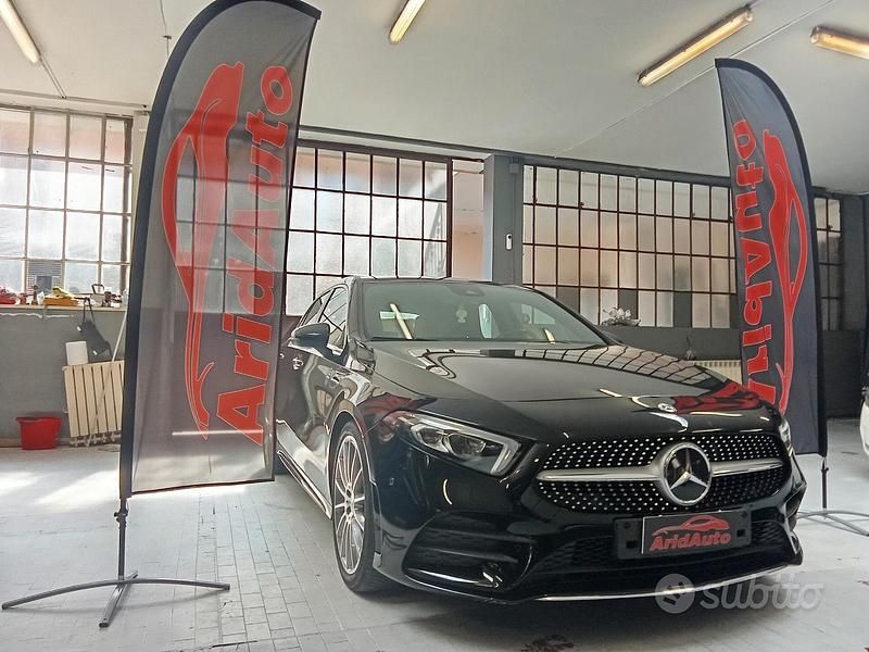 Usata Mercedes A180 Premium 116 CV (85 kW) 2020 Nero Berlina