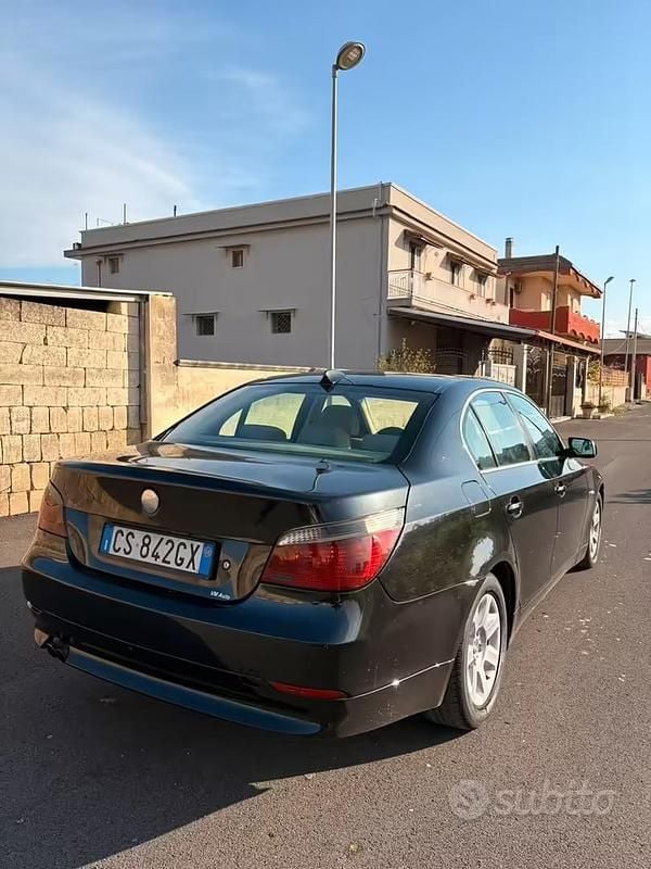 Usata BMW 525 2004 Nero Berlina