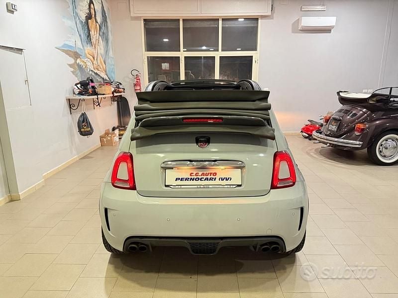 Usata Abarth 500C Custom 135 CV (99 kW) 2014 Grigio Cabrio
