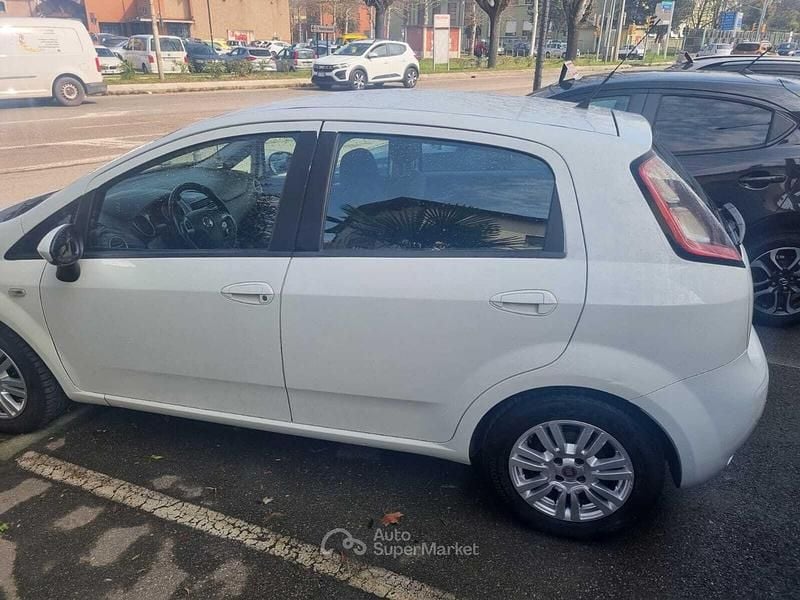 Usata Fiat Punto Lounge 95 CV (69 kW) 2013 Bianco Utilitaria