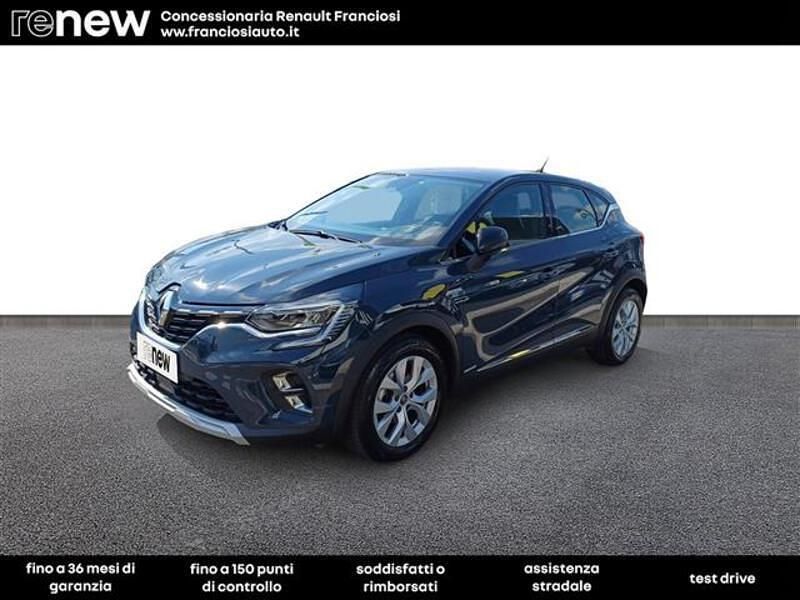 Usata Renault Captur Intens 101 CV (74 kW) 2021 Blu scuro SUV