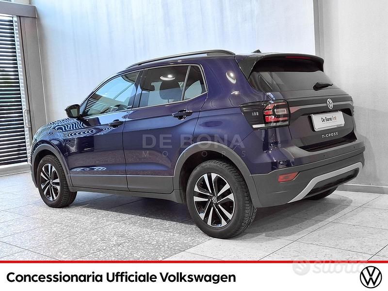 Usado VW T-Cross 95 CV (69 kW) 2020 Azul SUV