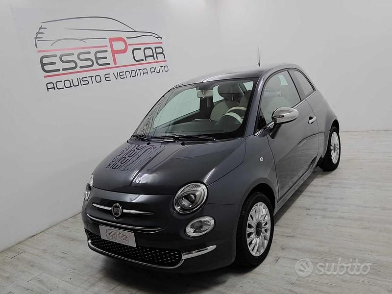 Usata Fiat 500 Lounge 69 CV (50 kW) 2017 Grigio Utilitaria