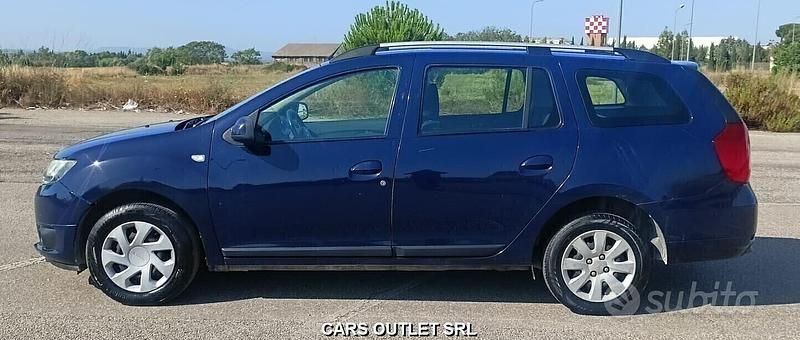 Usata Dacia Logan MCV Ambiance 75 CV (55 kW) 2015 Blu Station wagon