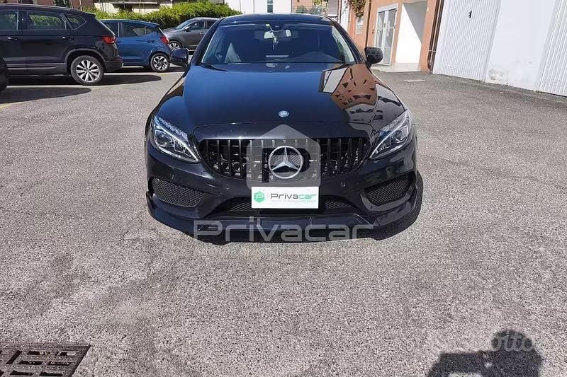 Usata Mercedes C220 Premium 170 CV (125 kW) 2015 Nero Coupé