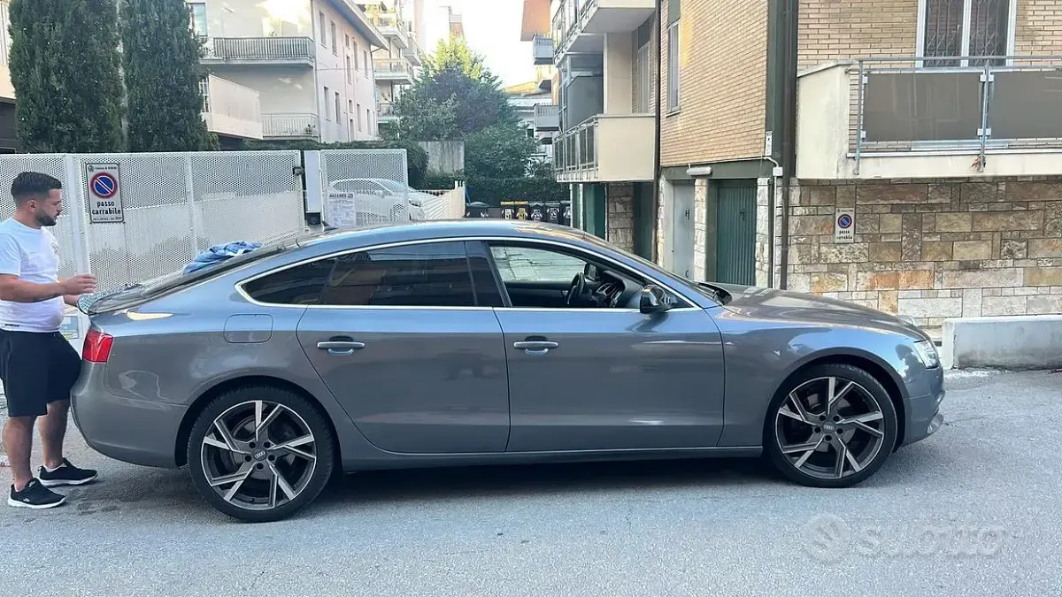 Usata Audi A5 2013 Grigio Coupé