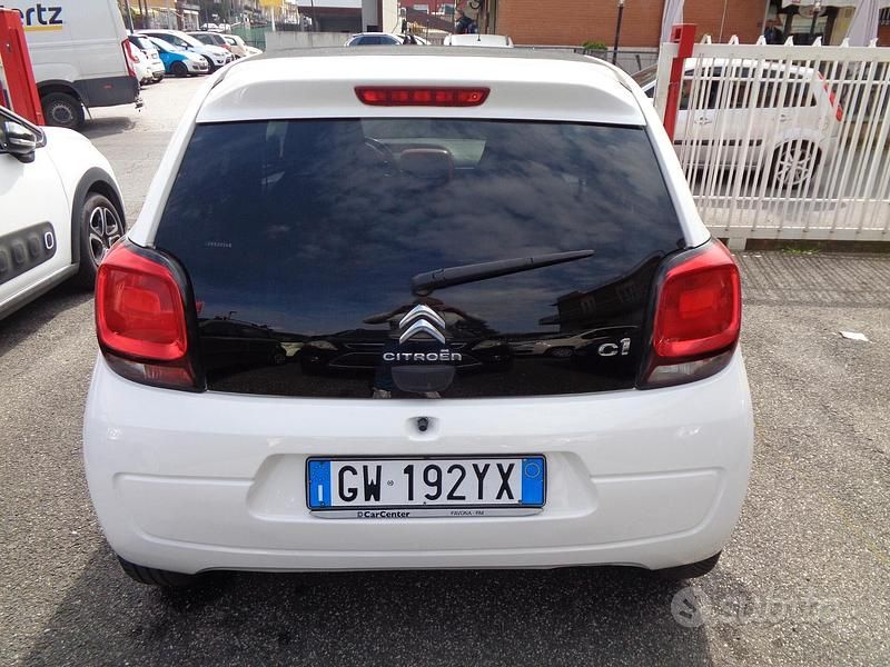 Usata Citroën C1 Feel 69 CV (50 kW) 2015 Bianco Utilitaria