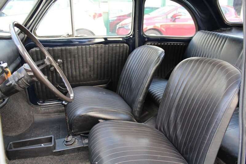 Usata Fiat 500 Lusso 18 CV (13 kW) 1969 Blu/azzurro Utilitaria