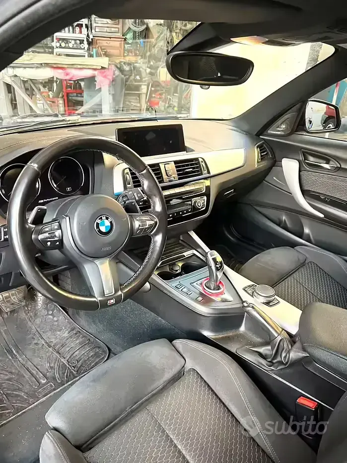 Usata BMW 125 M Sport 224 CV (164 kW) 2018 Blu Utilitaria