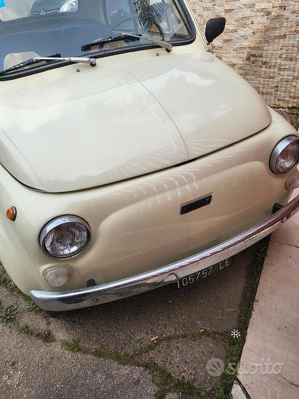 Usata Fiat 500 1960 Bianco Utilitaria