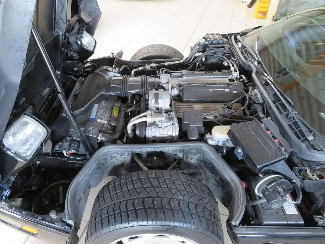 Usata Corvette C4 306 CV (225 kW) 1992 Nero Cabrio