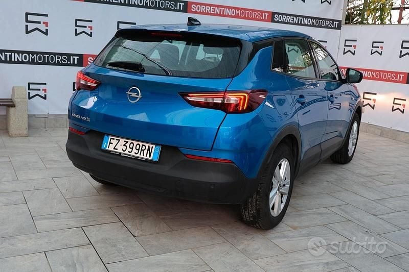 Usata Opel Grandland X 130 CV (95 kW) 2019 Blu SUV